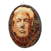 ドナルド・トランプを私の社長のバカではない ダーツボード (正面右)