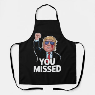 ドナルド・トランプを見逃した エプロン