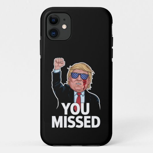 ドナルド・トランプを見逃した Case-Mate iPhoneケース (裏面)