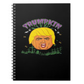 ドナルド・トランプキン再び大人素晴らしTハロウィーンを作る ノートブック (正面)
