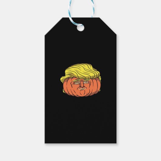 ドナルド・トランプキン・パンプキング ギフトタグ (正面)