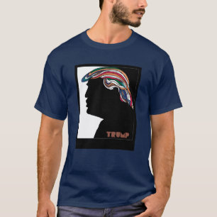 ドナルド・トランプサイケデリックなCombover Tシャツ