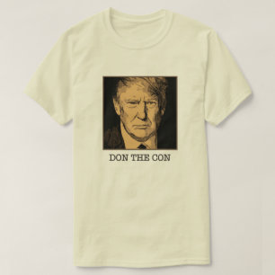 ドナルド・トランプドン詐欺 Tシャツ