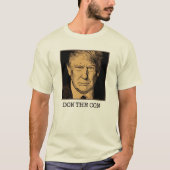 ドナルド・トランプドン詐欺 Tシャツ (正面)