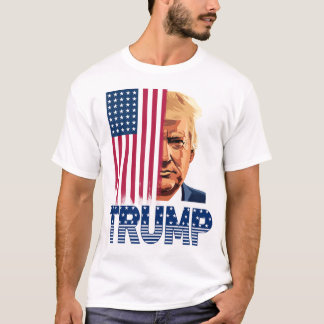 ドナルド・トランプヴィンテージ私は戻って選挙アメリカ人 Tシャツ