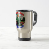 ドナルド・トランプ一度にアメリカを一つのバッグで浄化 トラベルマグ (正面右)