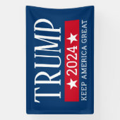 ドナルド・トランプ保 – アメリカ素晴らしは年を編集できる 横断幕 (縦)