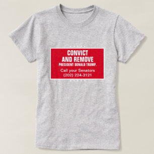 ドナルド・トランプ元大統領の有罪判決と削除 Tシャツ