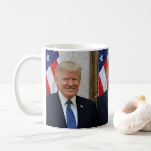 ドナルド・トランプ公式ポートレート コーヒーマグカップ