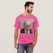 ドナルド・トランプ公式ムグショット2023 Tシャツ (正面フル)