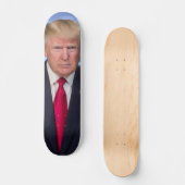 ドナルド・トランプ公式大統領のポートレート スケートボード (正面)