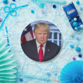 ドナルド・トランプ公式大統領のポートレート ペーパープレート (パーティー)