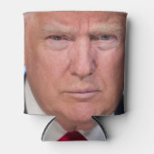 ドナルド・トランプ公式大統領のポートレート 缶クーラー (正面)