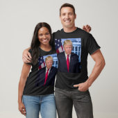 ドナルド・トランプ公式大統領のポートレート Tシャツ (ユニセックス)