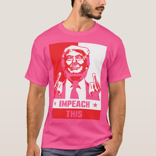 ドナルド・トランプ共和党保守派T弾劾 Tシャツ (正面)