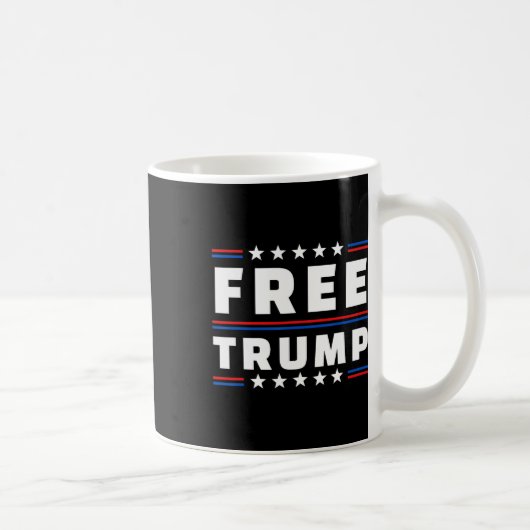 ドナルド・トランプ共和党支持を無料にする コーヒーマグカップ (右)
