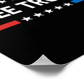 ドナルド・トランプ共和党支持プロトランプAme ポスター (角)