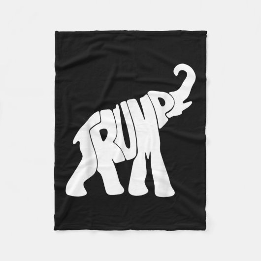 ドナルド・トランプ共和党象トランプ支持者P フリースブランケット (正面)