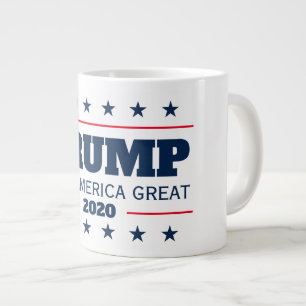 ドナルド・トランプ共和党 Keep America Great ビッグ ジャンボコーヒーマグカップ