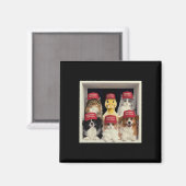 ドナルド・トランプ再び安全なペットを作るレッドハット2024 Deb マグネット (正面/裏面)