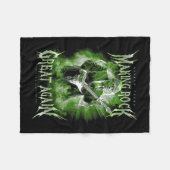 ドナルド・トランプ再素晴らし度ヴィンテージ フリースブランケット (正面(横))