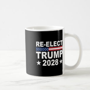 ドナルド・トランプ再選 2028年共和党アメリカ大統領選挙 コーヒーマグカップ