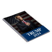 ドナルド・トランプ写真 – トランプ2024保アメリカ素晴らし ノートブック (右側)