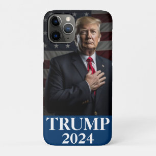 ドナルド・トランプ写真 – トランプ2024保アメリカ素晴らし iPhone 11 PROケース