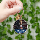 ドナルド・トランプ写真 – 社長 – 十分に言った キーホルダー (手)