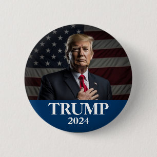 ドナルド・トランプ写真 – 社長 – 十分に言ったPinba 缶バッジ