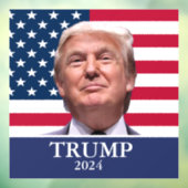 ドナルド・トランプ写真 – 2024年社長 ウィンドウサイン (シート3)