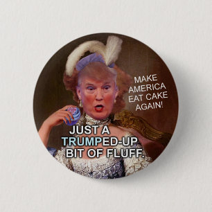ドナルド・トランプ反Marieアントワネットの2020年の選挙 缶バッジ
