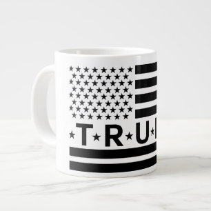 ドナルド・トランプ国旗2024アメリカを取り戻す ジャンボコーヒーマグカップ