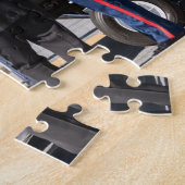 ドナルド・トランプ大統領がマリーン・ワンを辞める ジグソーパズル (側面)