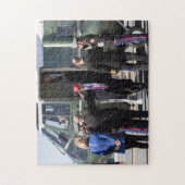 ドナルド・トランプ大統領がマリーン・ワンを辞める ジグソーパズル (縦)