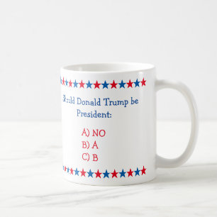 ドナルド・トランプ大統領が政治的おもしろい大統領に コーヒーマグカップ