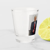 ドナルド・トランプ大統領に会った |写真の追加 ショットグラス (左)