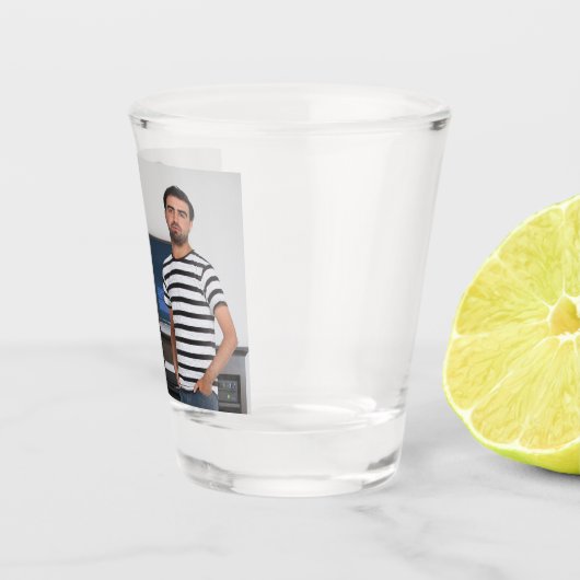 ドナルド・トランプ大統領に会った |写真の追加 ショットグラス (右)