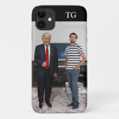 ドナルド・トランプ大統領に会った |写真の追加 Case-Mate iPhoneケース (裏面)