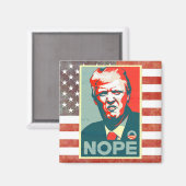 ドナルド・トランプ大統領に就任しない マグネット (正面/裏面)