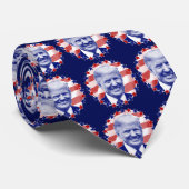 ドナルド・トランプ大統領のスターとストライプ ネクタイ (ロール)