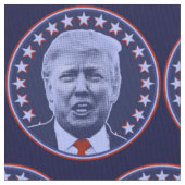 ドナルド・トランプ大統領のブルー ファブリック (クローズアップ)