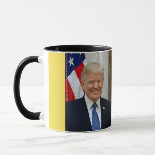 ドナルド・トランプ大統領のポートレートのマグ マグカップ