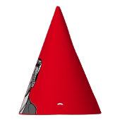 ドナルド・トランプ大統領の漫画 パーティーハット (右)