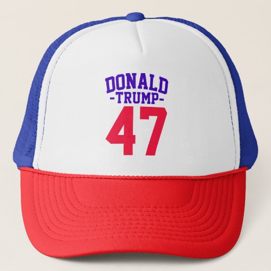 ドナルド・トランプ大統領の47選挙2024 キャップ (正面)