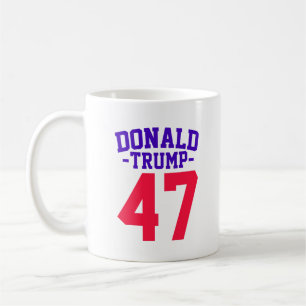 ドナルド・トランプ大統領の47選挙2024 コーヒーマグカップ
