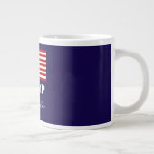 ドナルド・トランプ大統領は史上最高の大統領 ジャンボコーヒーマグカップ (右)