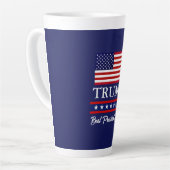 ドナルド・トランプ大統領は最高の大統領 カフェラテマグ (左アングル)