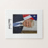 ドナルド・トランプ大統領ニコニコ・ジグソーパズル ジグソーパズル (横)