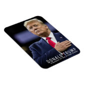 ドナルド・トランプ大統領フレキシブル・フォト・マグネット マグネット (右側)